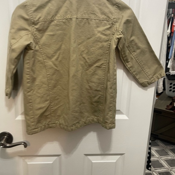 Old navy 5 T tan jacket button down - Picture 7 of 13